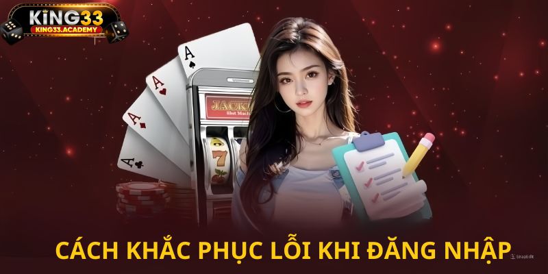 Cách khắc phục lỗi khi đăng nhập king33