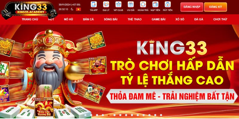 Nhà cái King33 uy tín không. có danh tiếng khá cao trên thị trường châu Á